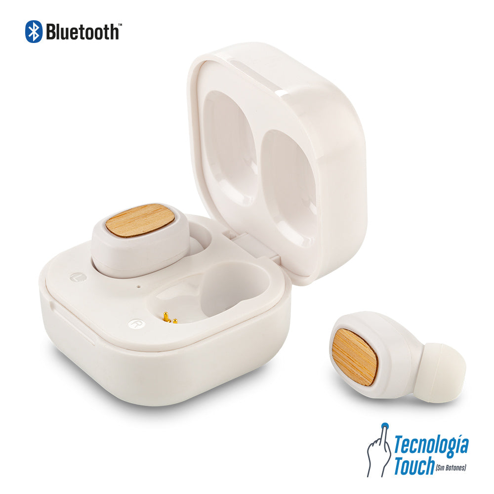 Audifonos Bluetooth Eco Bamboo