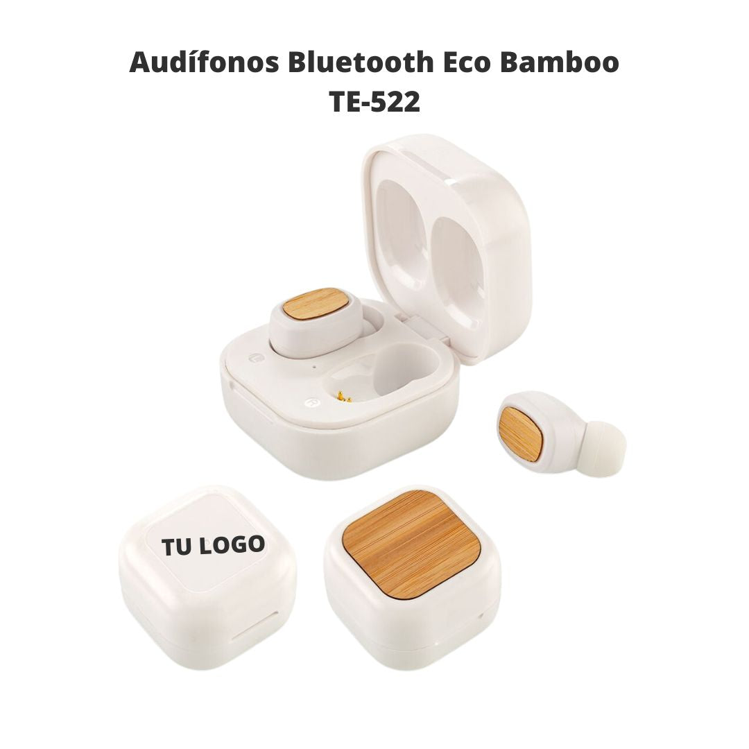 Audifonos Bluetooth Eco Bamboo