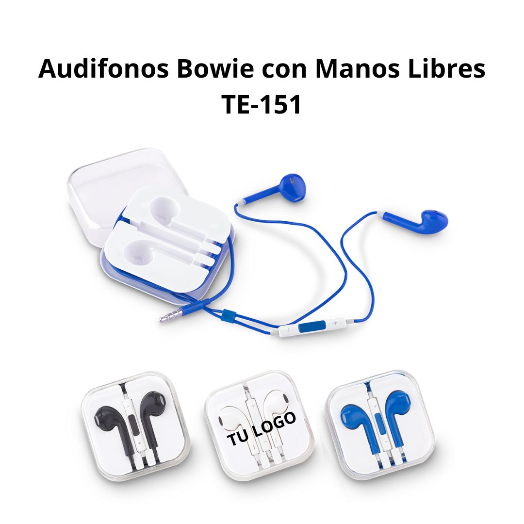 Audifonos Bowie con Manos Libres