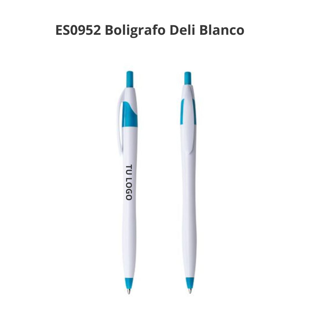 Boligrafo Deli Blanco