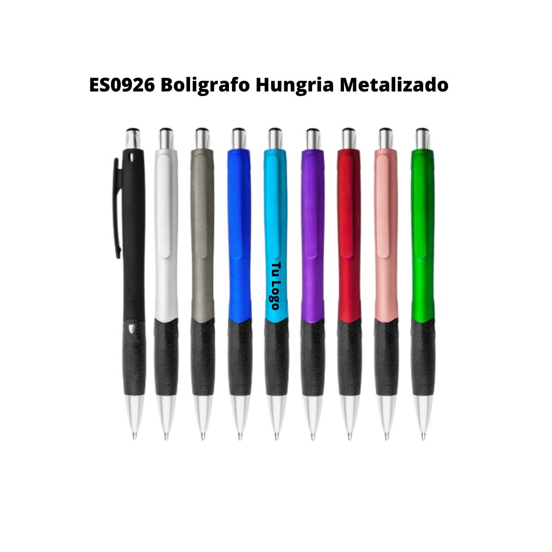 Boligrafo Hungria Metalizado