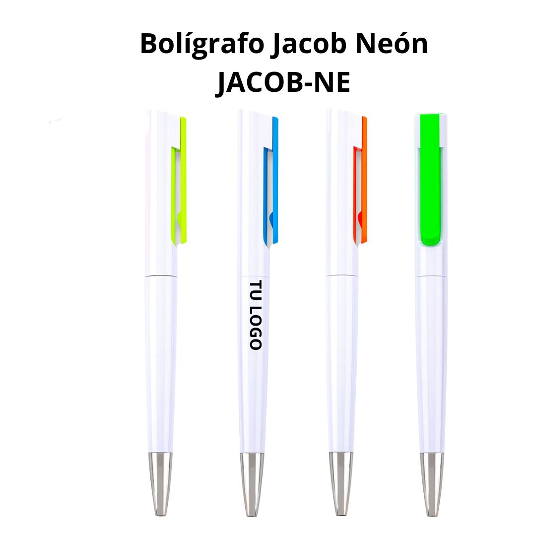 Boligrafo Jacob Neon