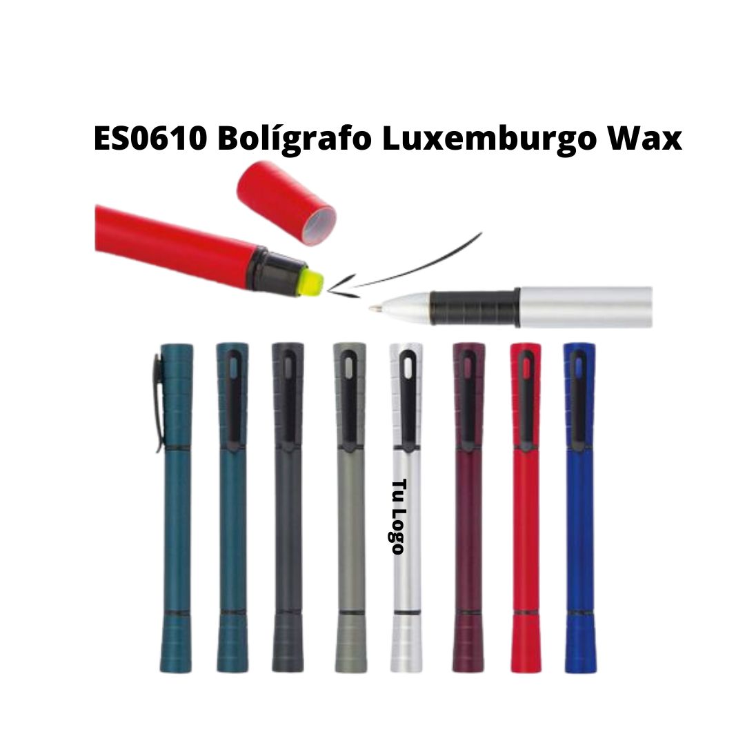 Boligrafo Luxemburgo Wax