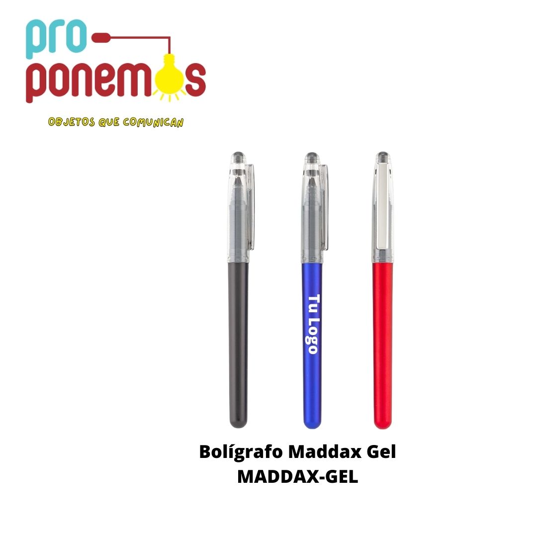 Boligrafo Maddax Gel