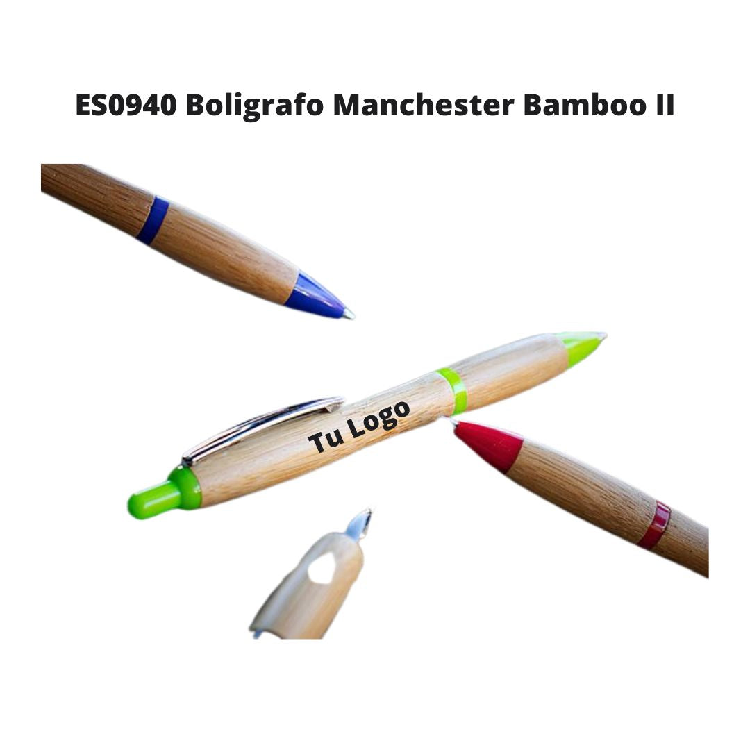 Boligrafo Manchester Bamboo II