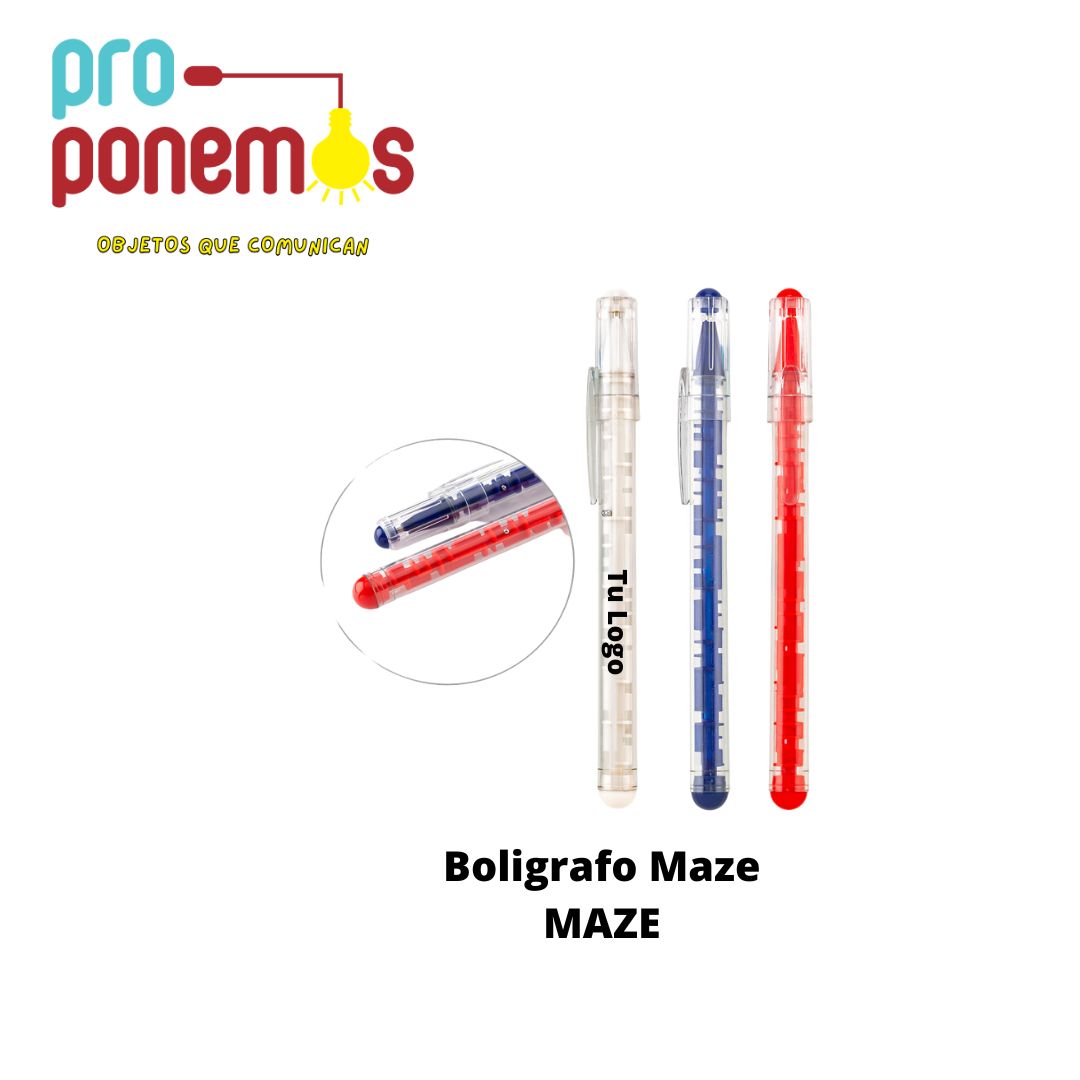 Boligrafo Maze