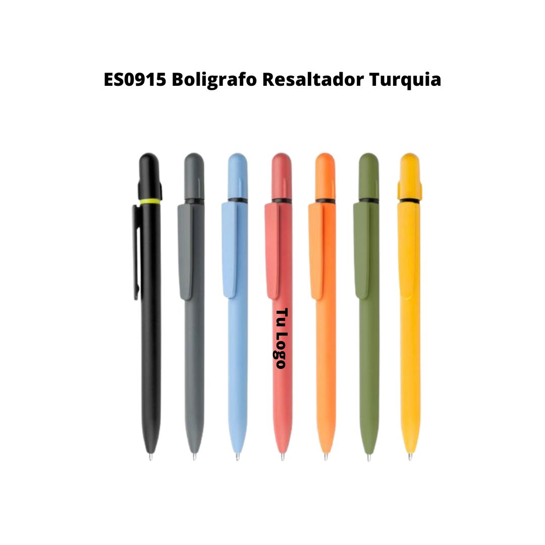 Boligrafo Resaltador Turquia