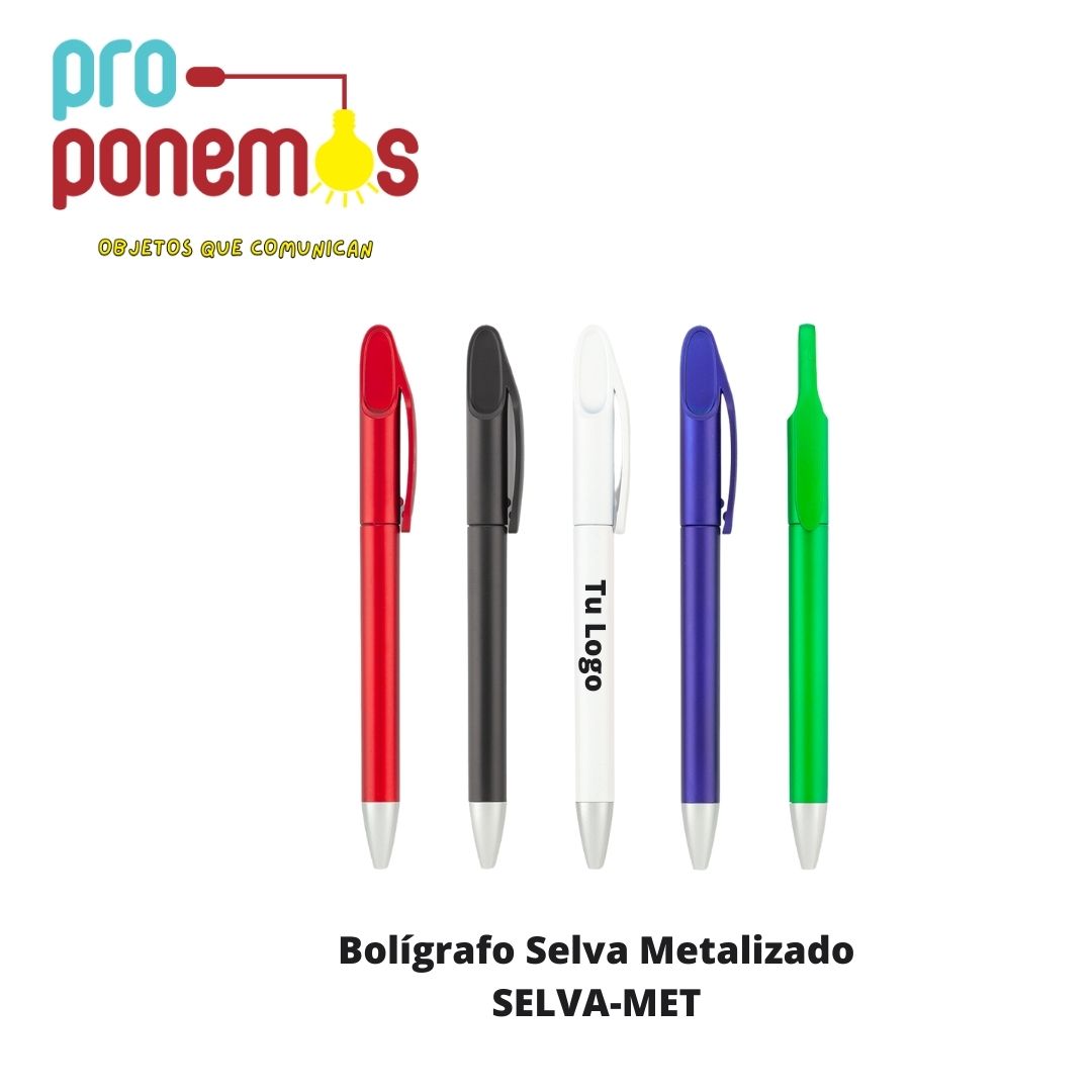 Boligrafo Selva Metalizado