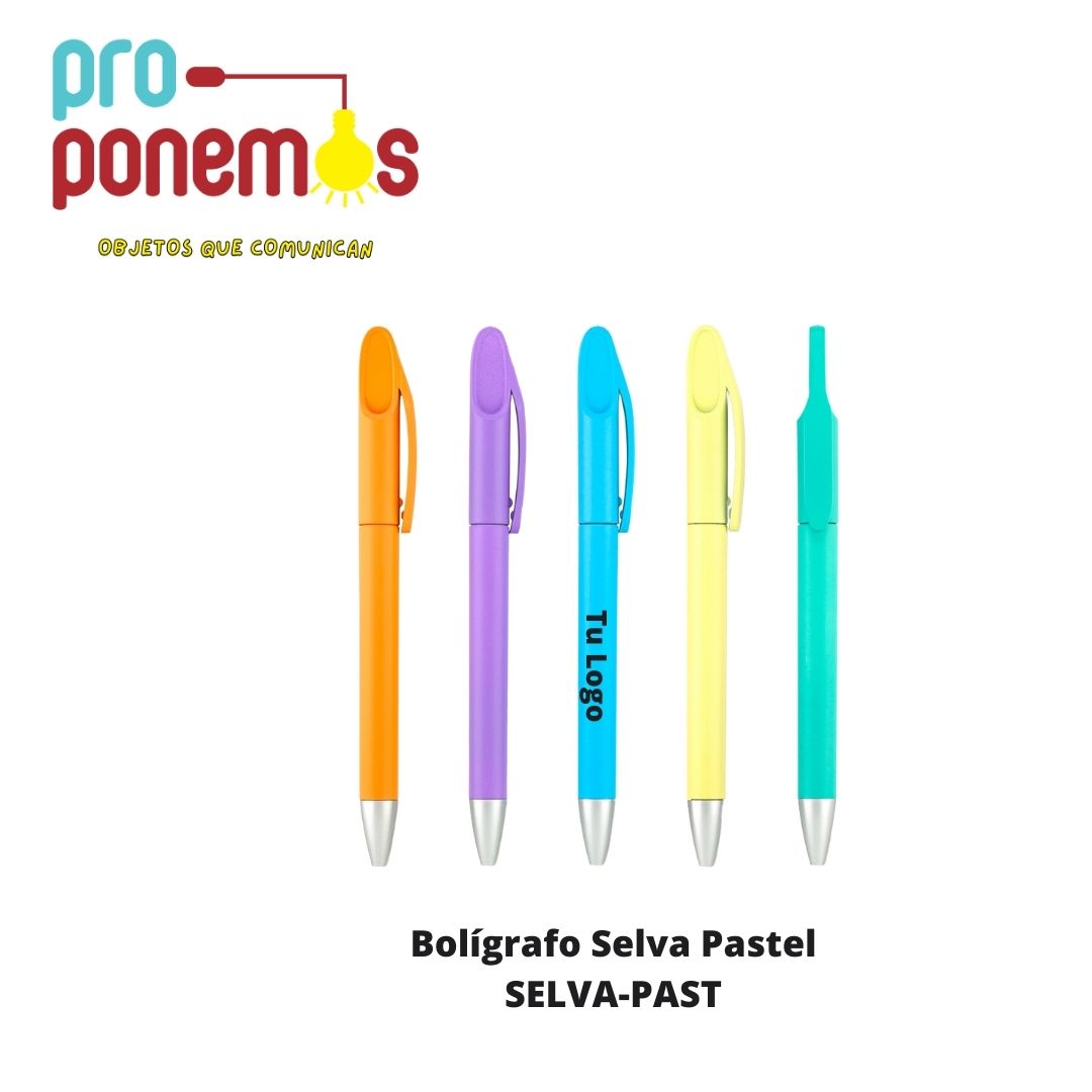 Boligrafo Selva Pastel