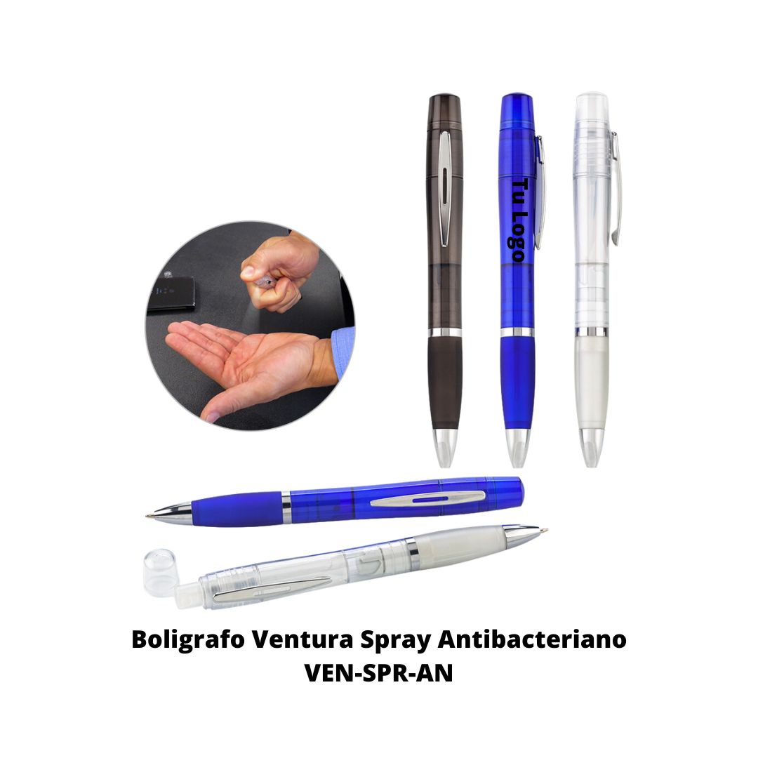 Boligrafo Ventura Antibacteriano