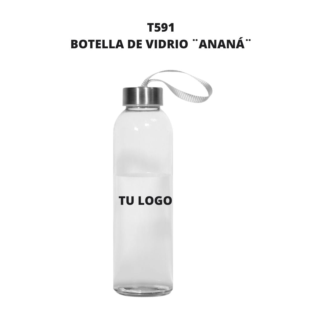 Botella de Vidrio Anana