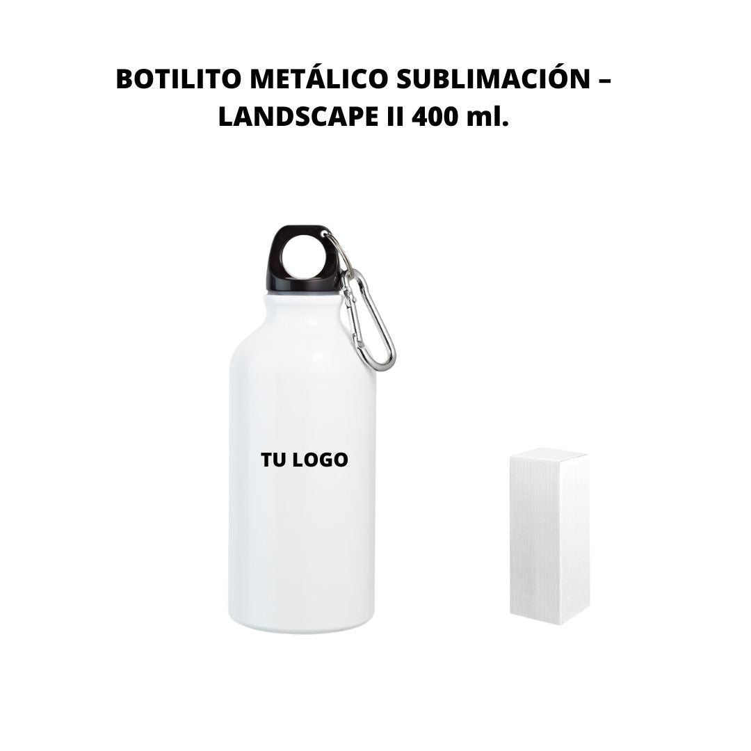 Botilito Metalico Sublimacio Landscape