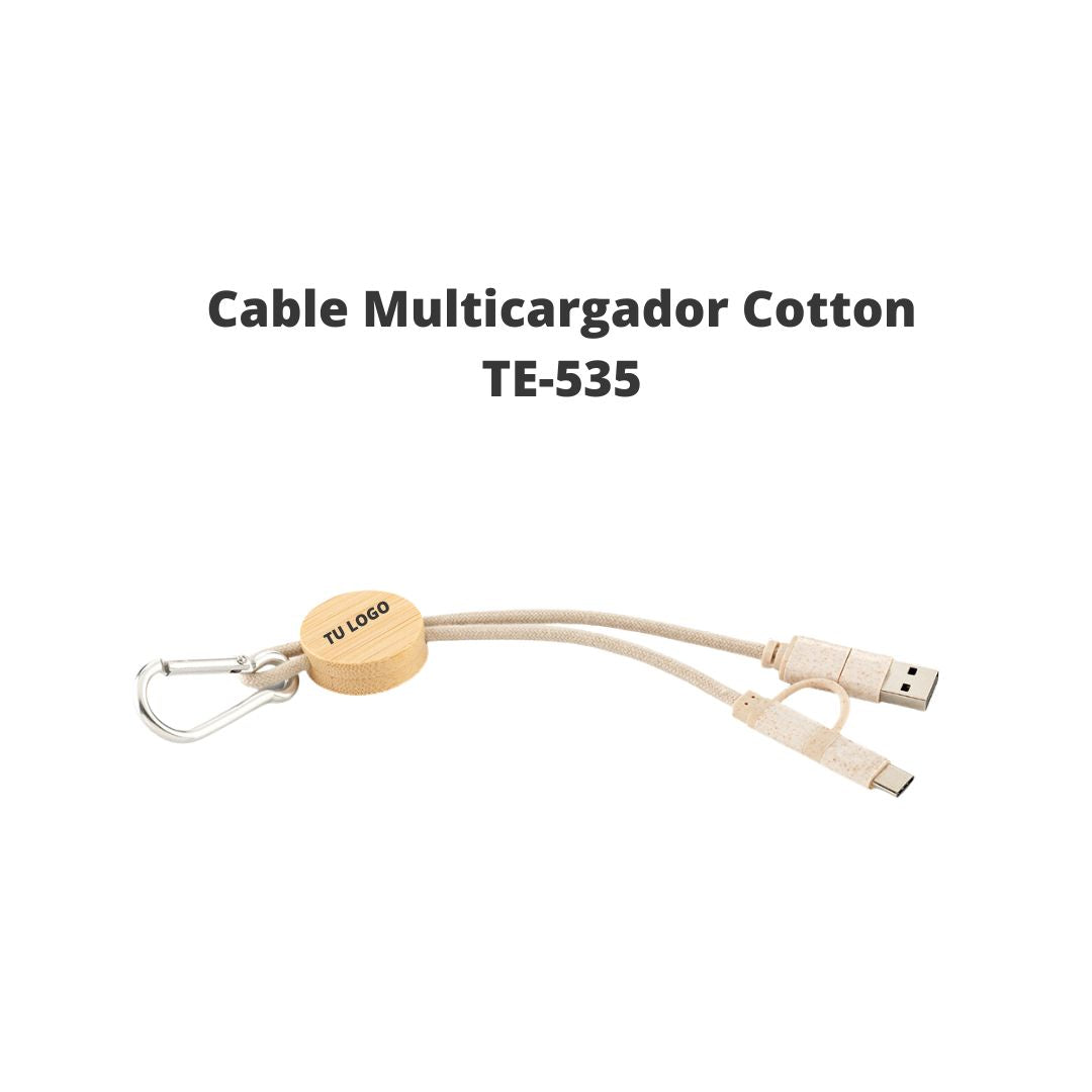 Cable Multicargador Cotton