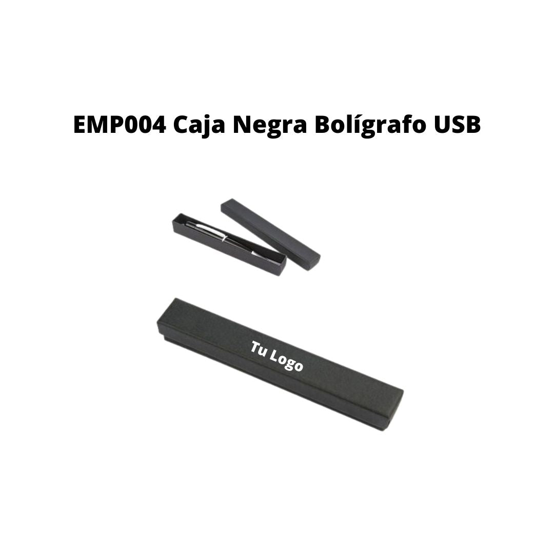 Caja Negra Boligrafo USB