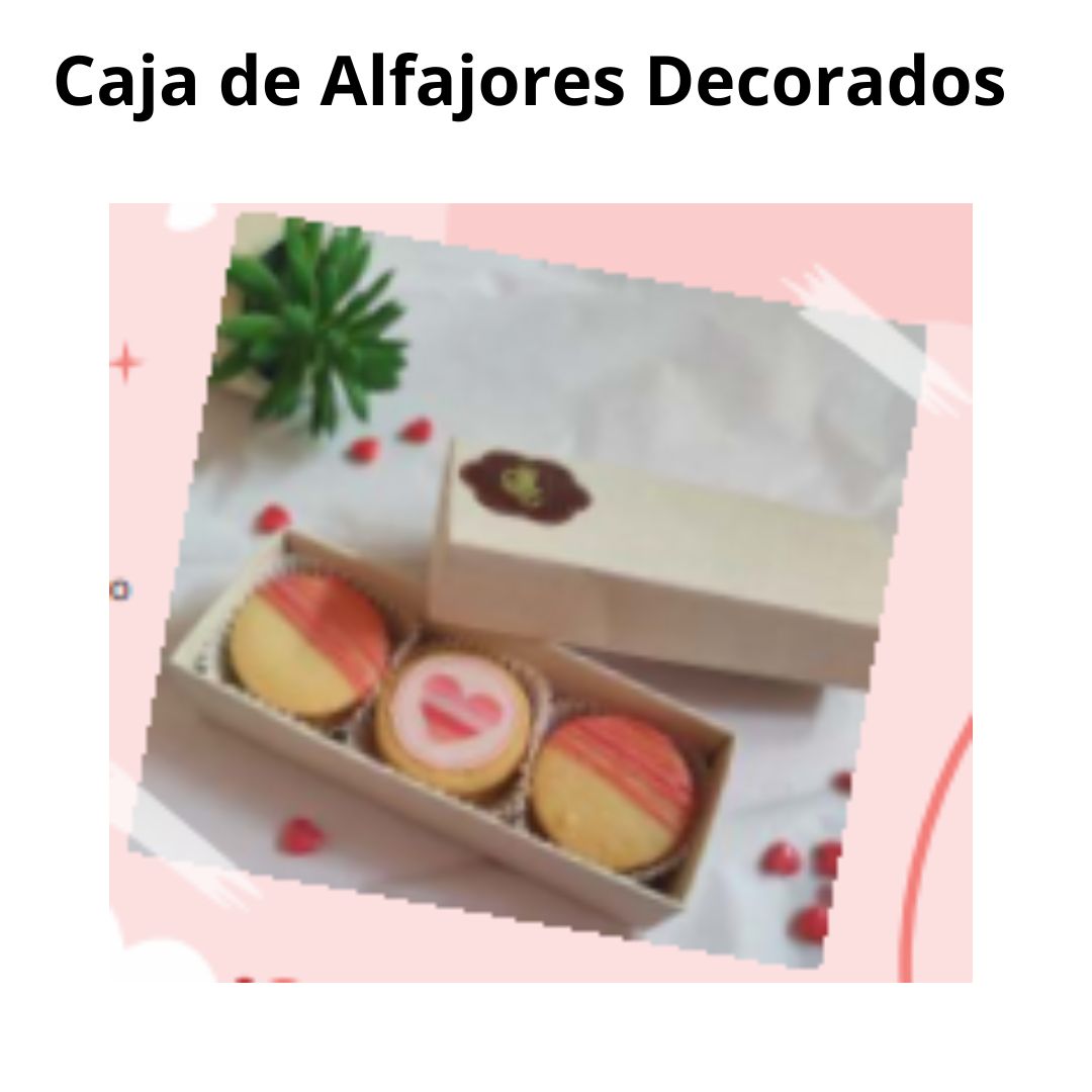 Caja de Alfajores Decorados