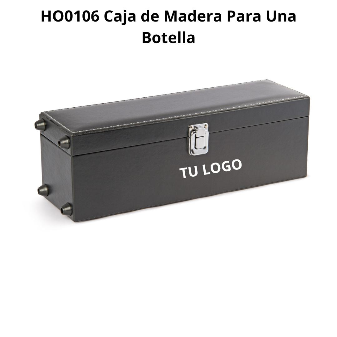 Caja de Madera para una Botella