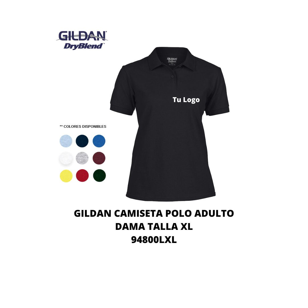 Camiseta Polo Adulto Dama XL