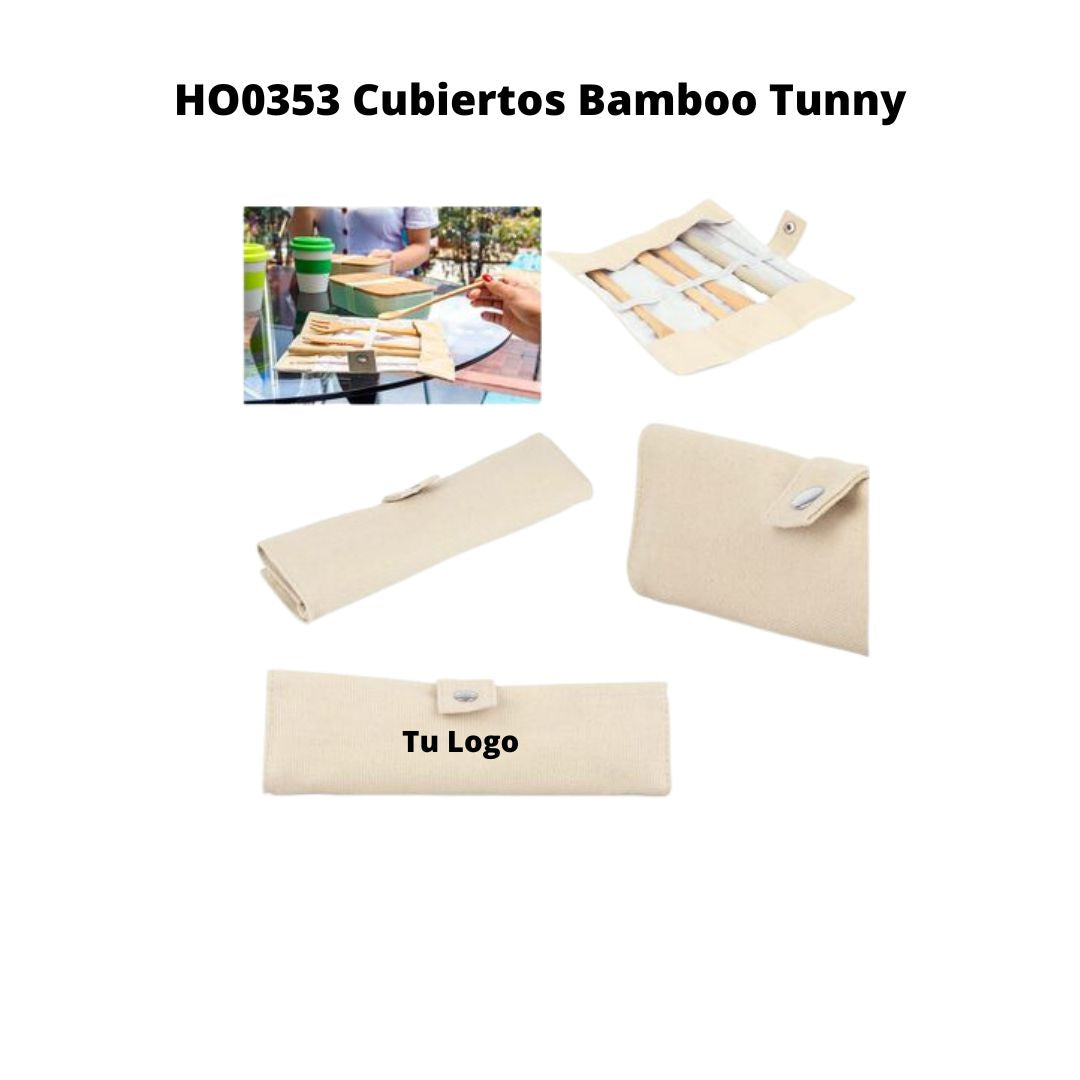 Cubiertos Bamboo Tunny