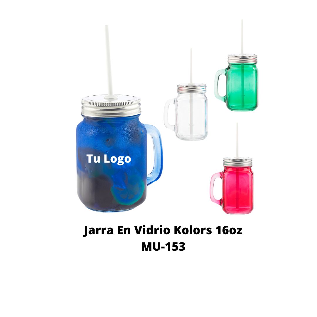 Jarra Vidrio Kolors