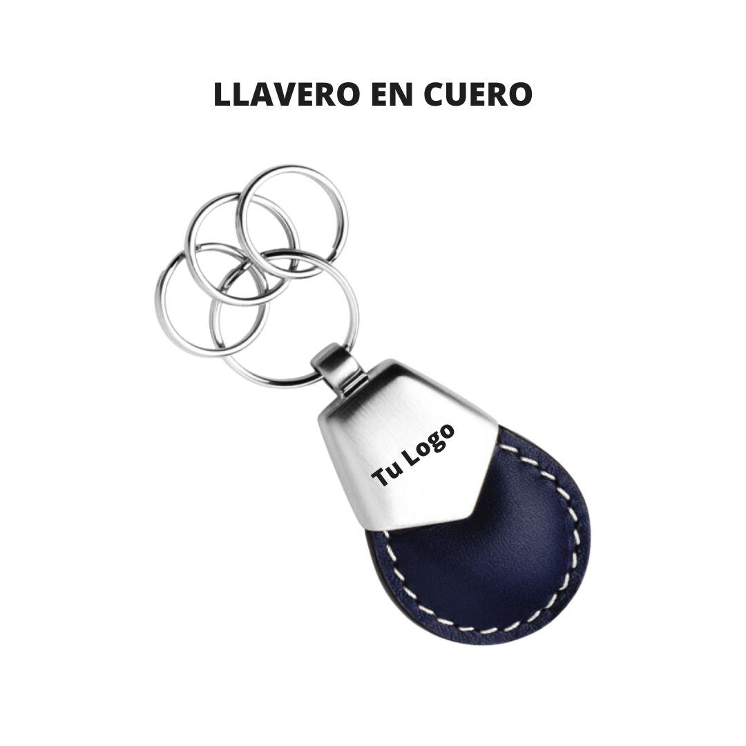 LLavero en Cuero