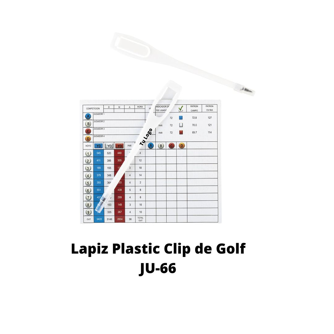 Lapiz Plastic Clip Gol