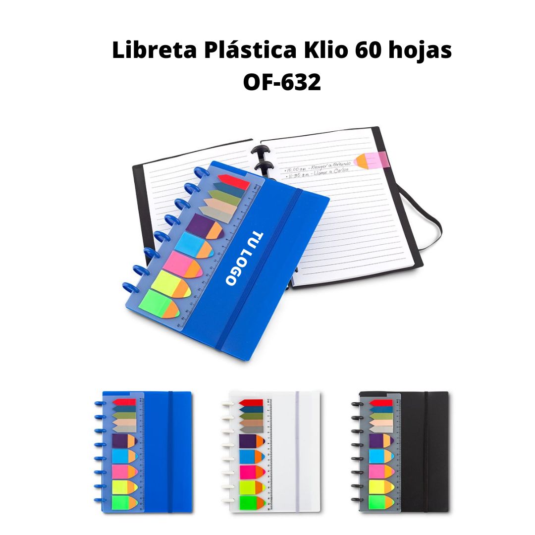 Libreta Plastica Klio