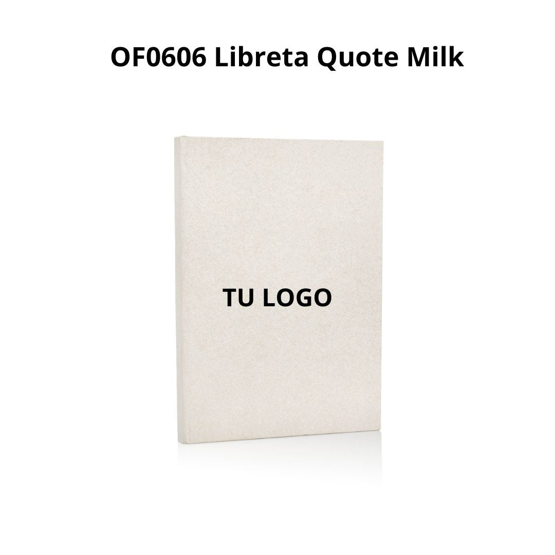 Libreta Quote Milk