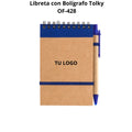 Libreta con Boligrafo Tolky