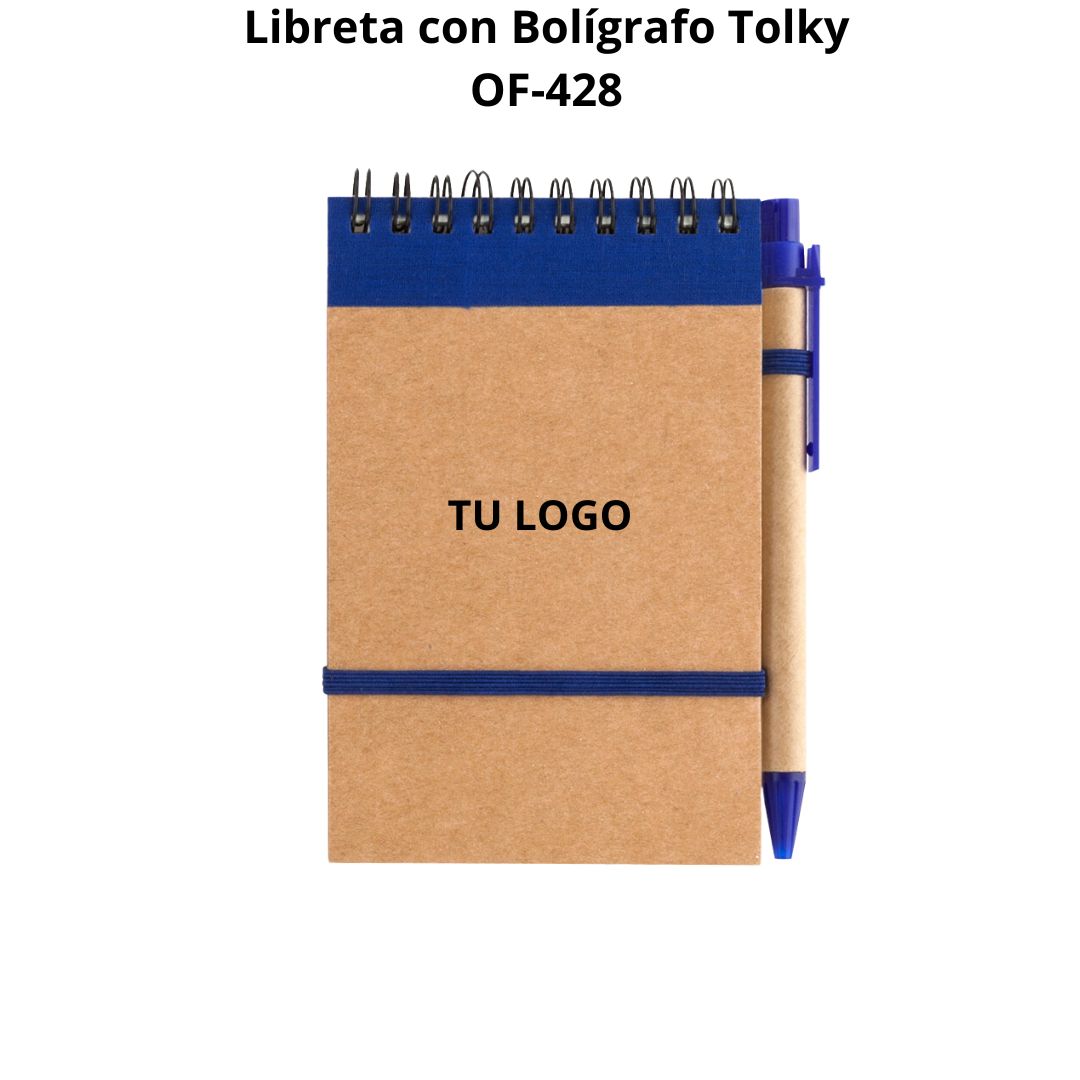 Libreta con Boligrafo Tolky