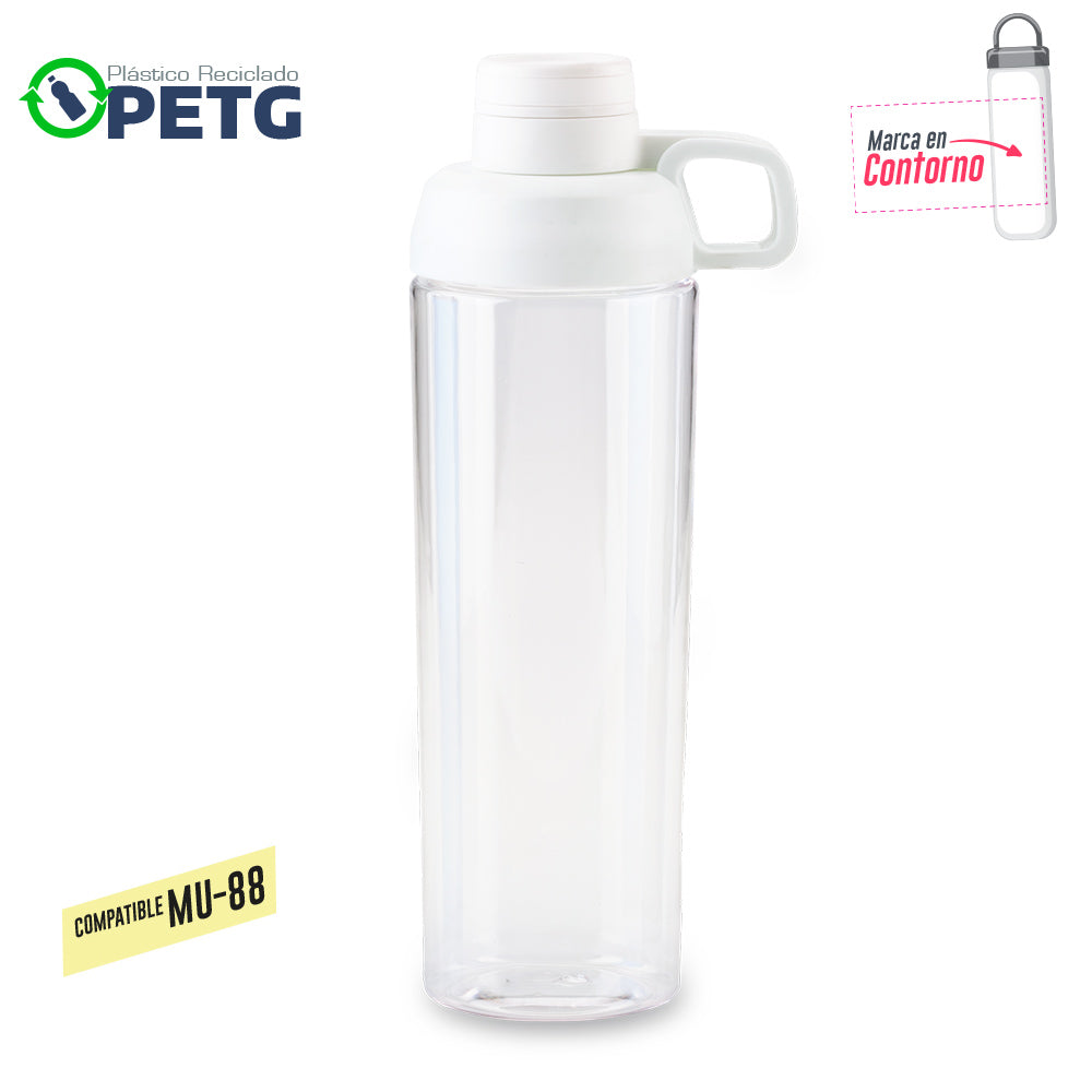 Botilito Plastico Langdon PETG 850ml MU-132-1 (CP)