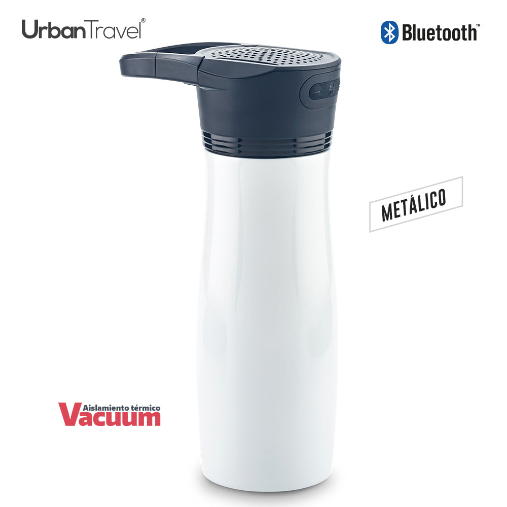 Botilito Metálico con Speaker UT 530ml - Oferta MU-296 (CP)