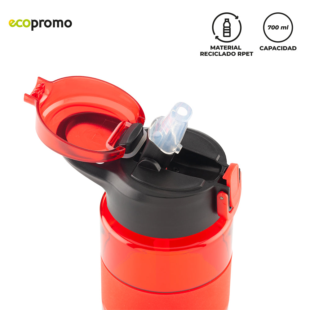 BOTILITO PLASTICO GRIPLY RPET 700ml MU-418 (CP) (NUEVO)