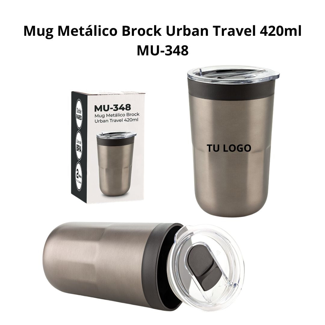 Mug Metalico Brock Urban