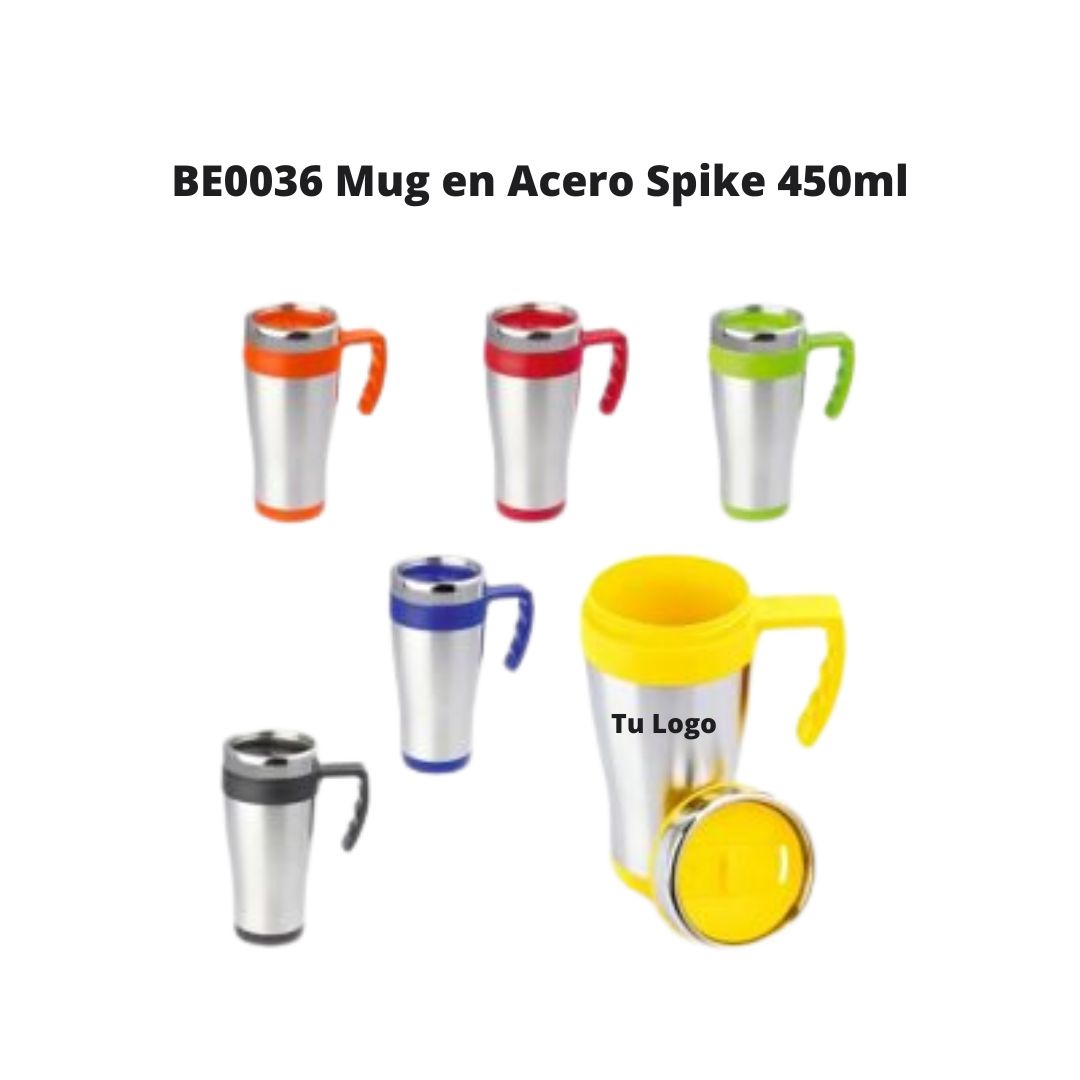 Mug en Acero Spike 450 ML