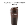 Mug plastico en cafe