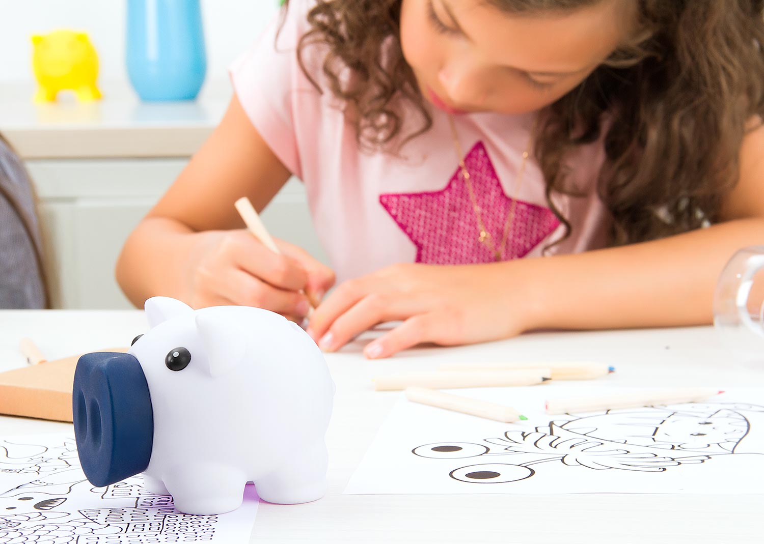 OF0304 Alcancía Piggy White (MP) - Pro-Ponemos