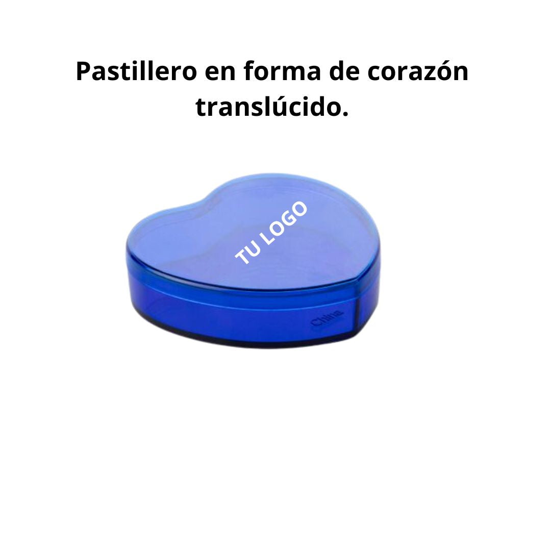 Pastillero en Forma de Ciorazon