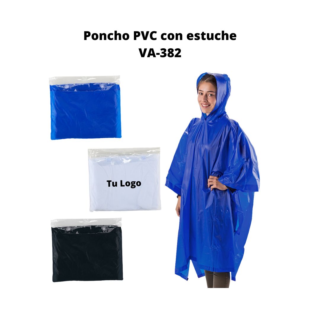 Poncho PVC con estuche