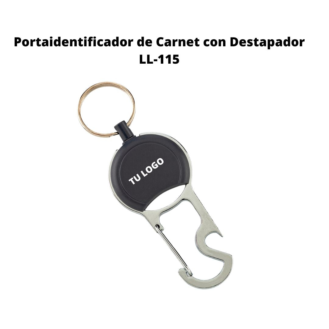 Portaidentificador de Carnet con Destapador