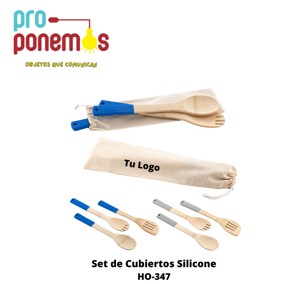 Set De Cubiertos Silicone