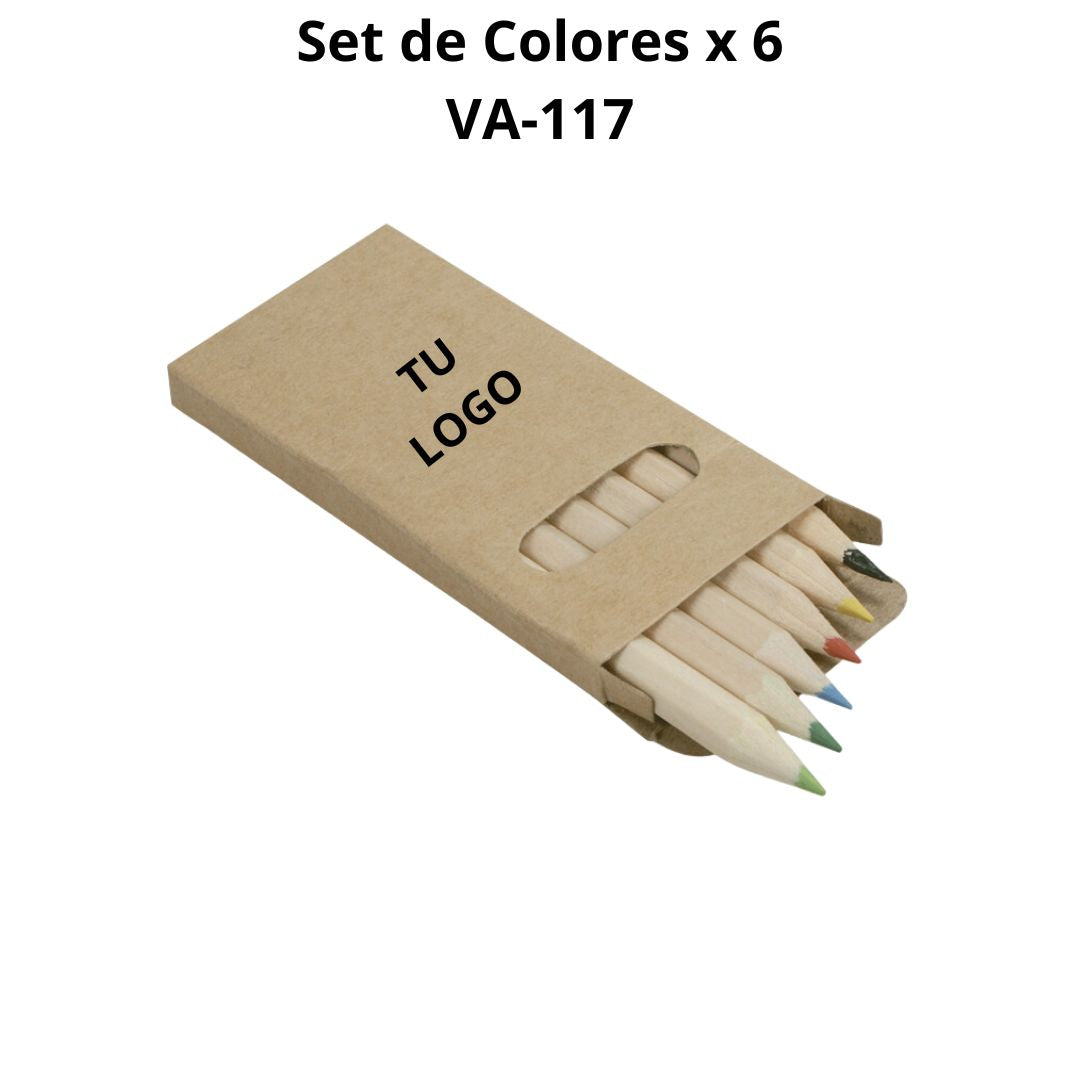 Set de Colores por 6