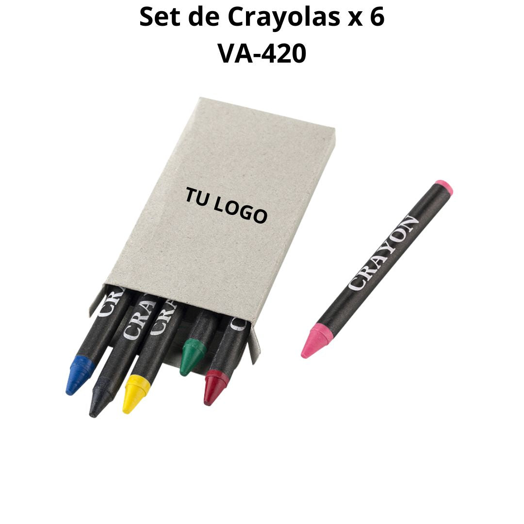 Set de Crayola x 6