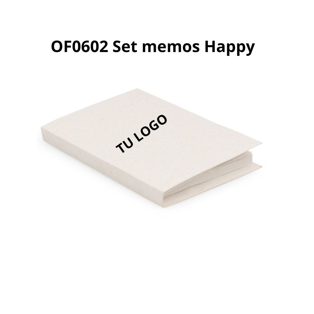 Set de Memos Happy