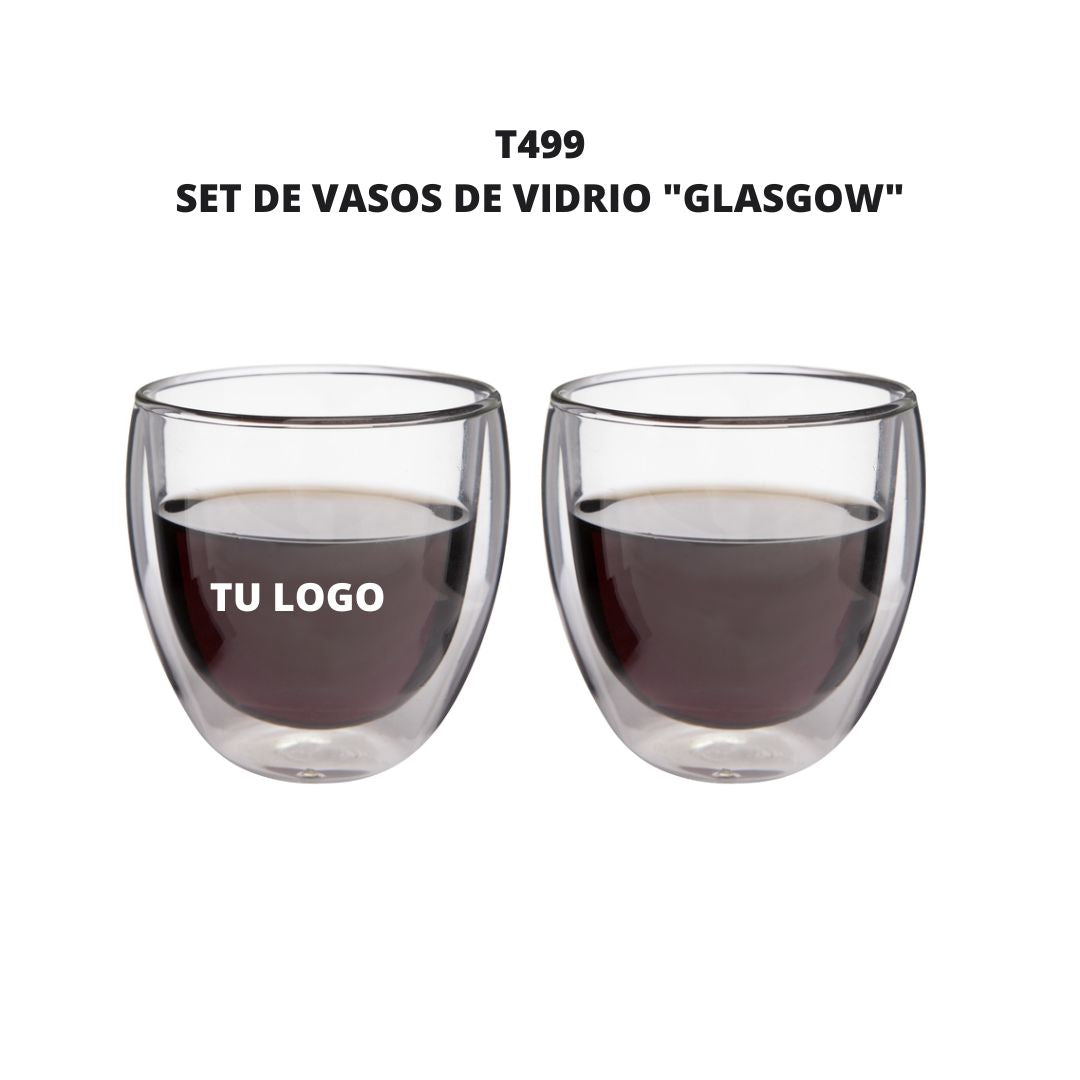 Set de Vasos de Vidrio