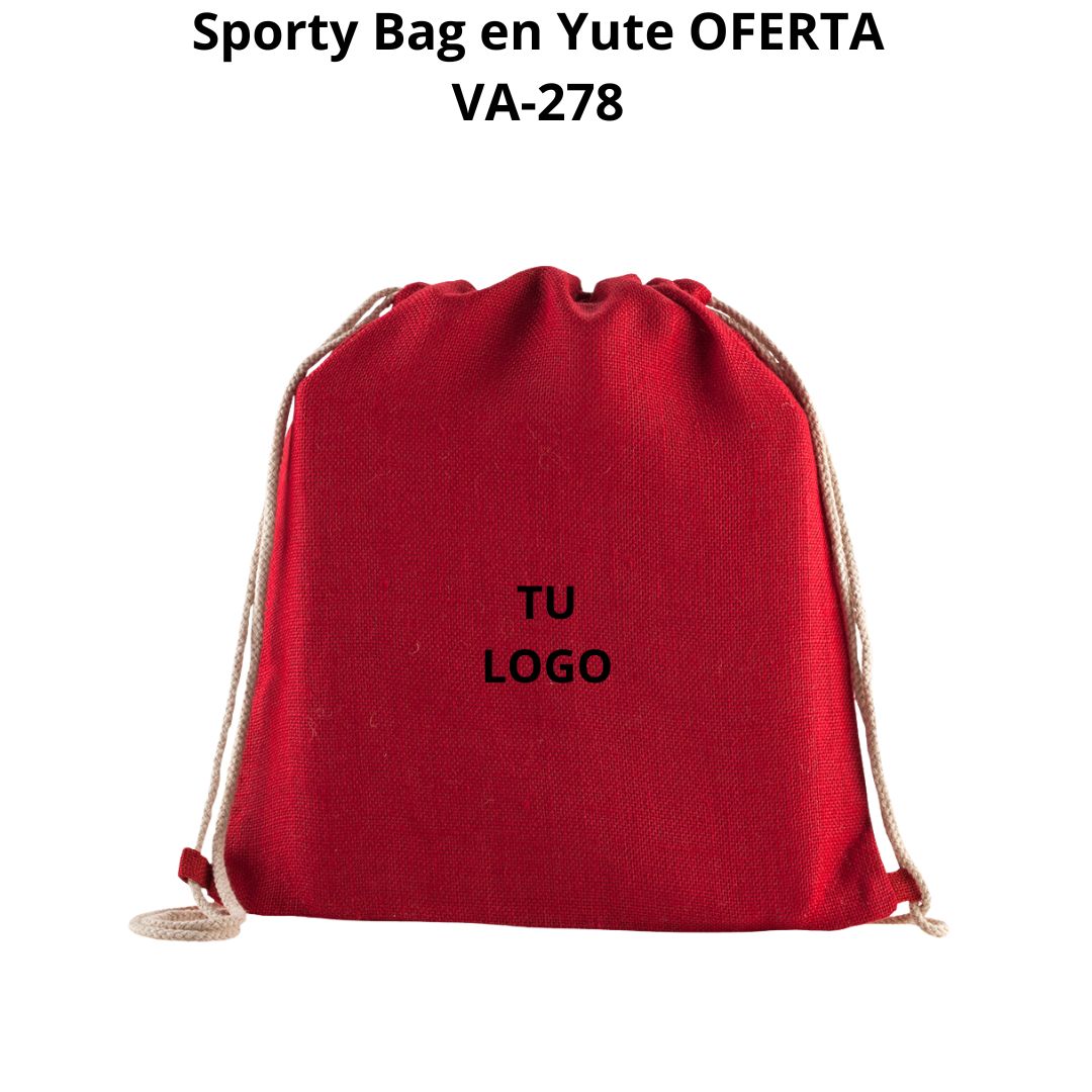 Sporty Bag en Yute