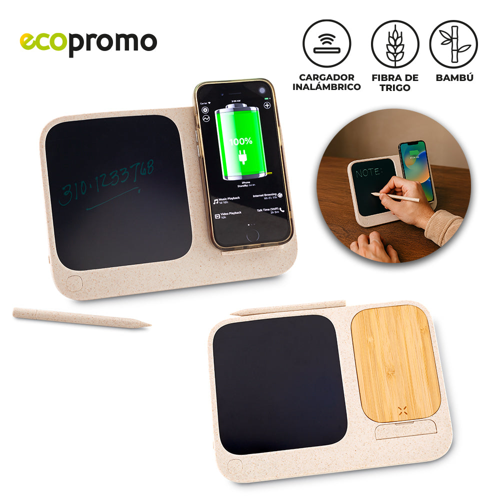 Cargador Inalámbrico con Tablero TE-635 (CP) (NUEVO)