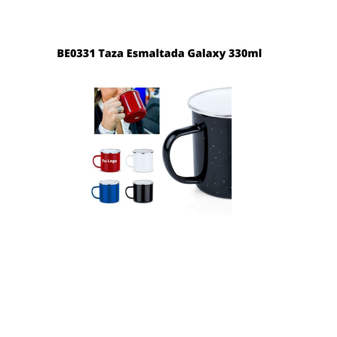 Taza Esmaltada Galaxy 330 ml