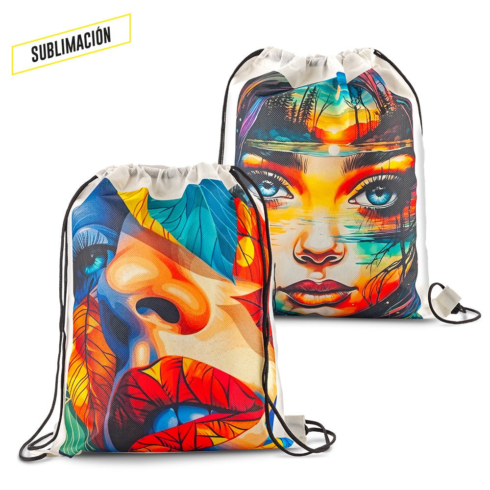 Sporty Bag en Cambrel Ewok Sublimación (80gr) VA-574-1 (CP) (NUEVO)