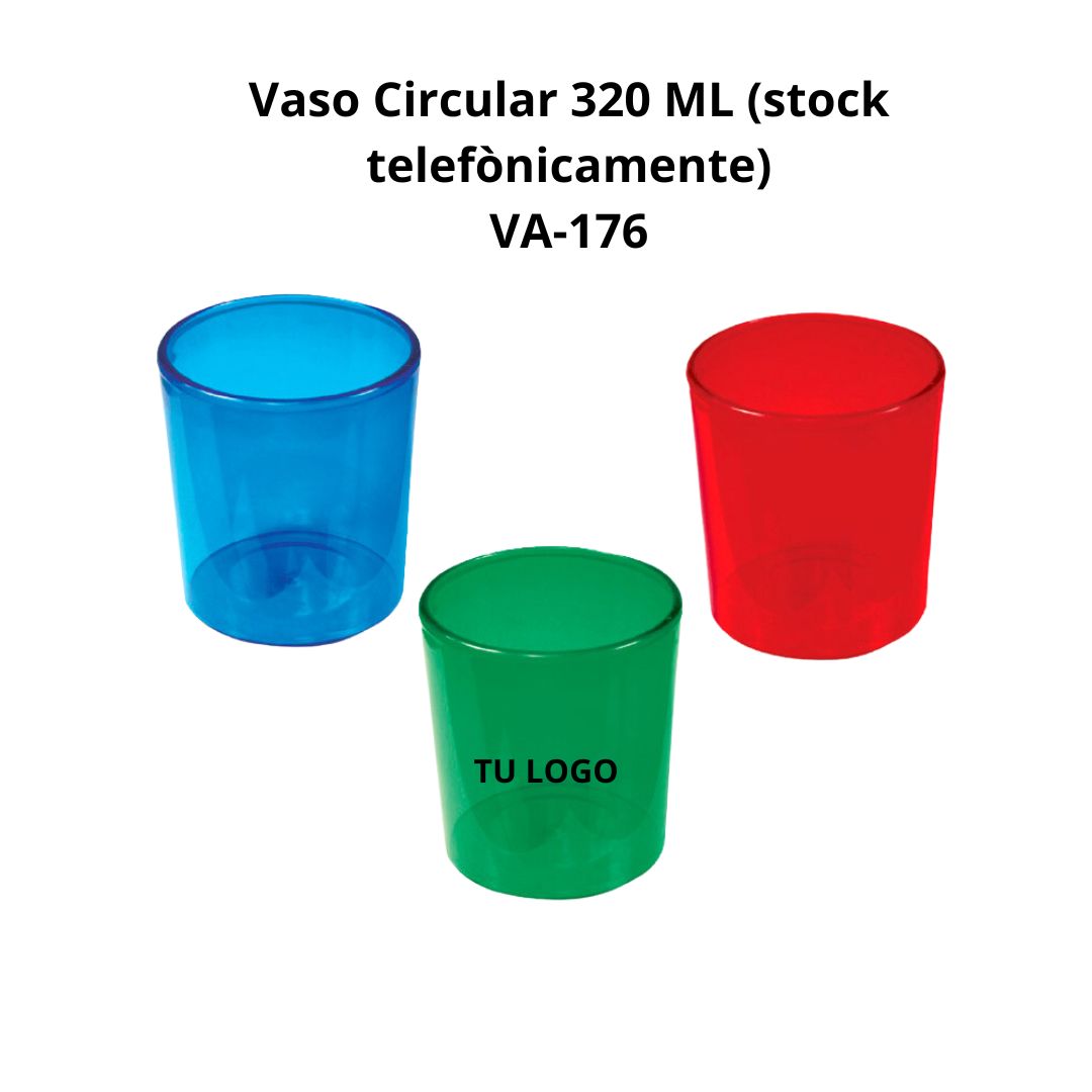 Vaso Circular 320 ML