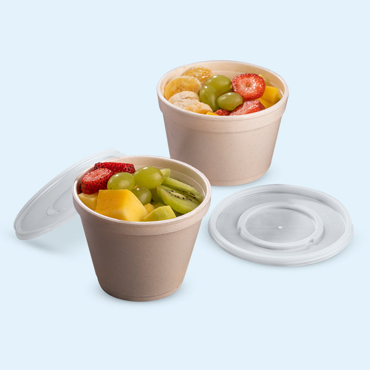 Contenedor Biodegradable 16Onz x 25Uds